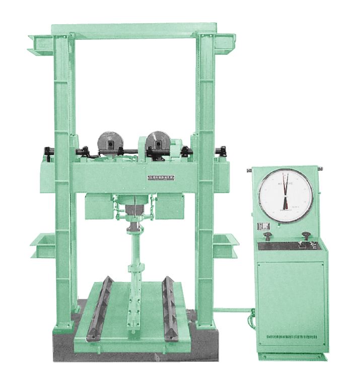 アムスラー式コンクリート曲げ試験機 200kN／切替能力200kN・100kN・50kN