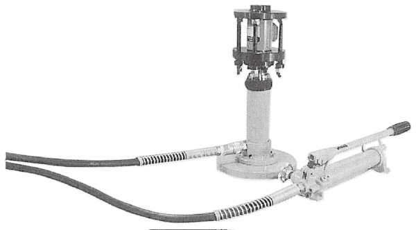 ロードセル付分離式ジャッキ　 A:50ｋN　B:100ｋN　C:200ｋN
