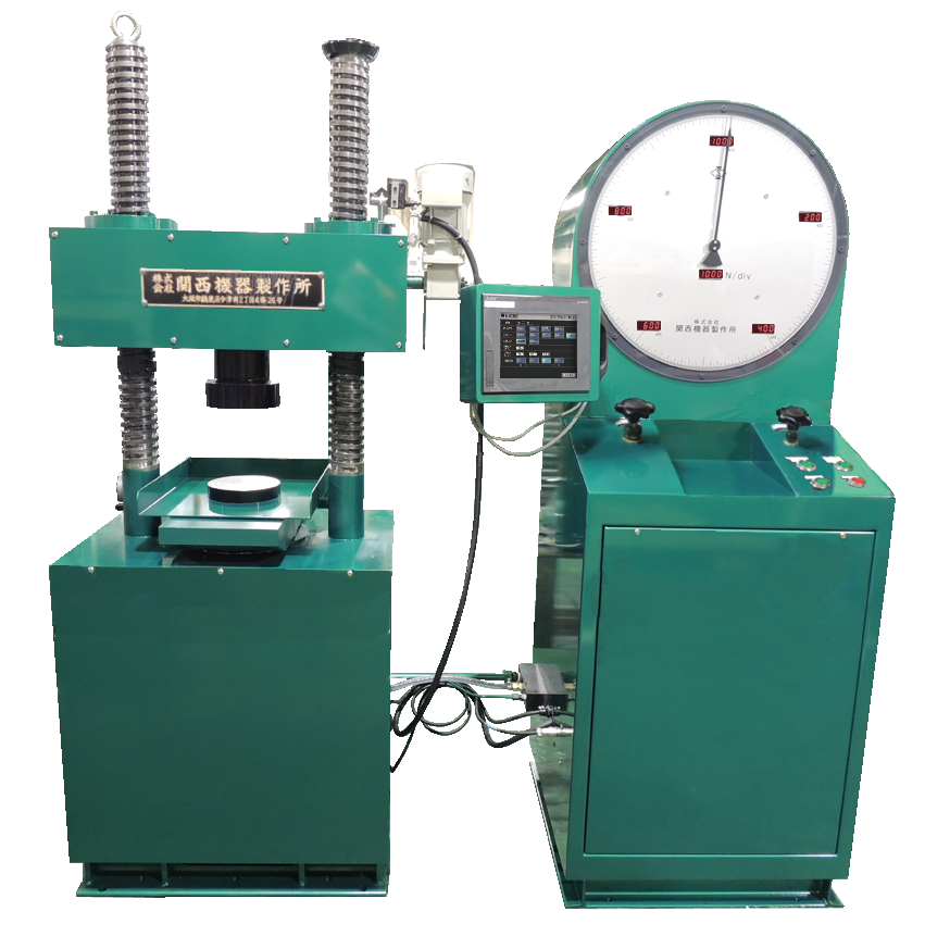 デジタル式手動コンクリート圧縮試験機　A:1000kN/B:2000kN