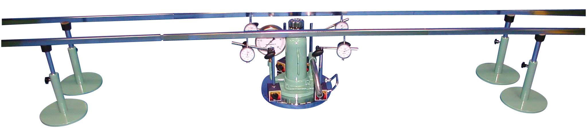 マグネット式平板載荷試験装置（四点計測式）A:50kN　B:100kN　C:200kN
