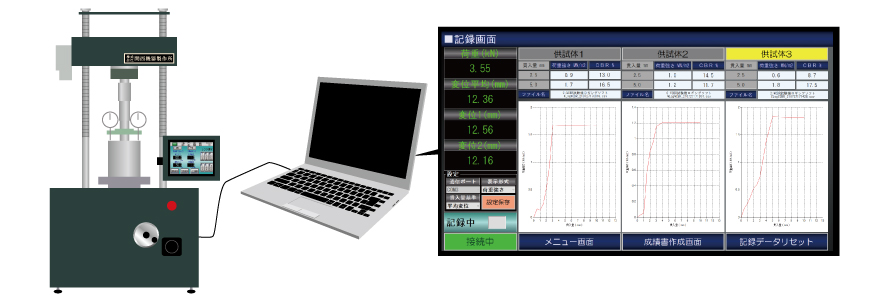 CBR試験機ソフトウェアのご紹介